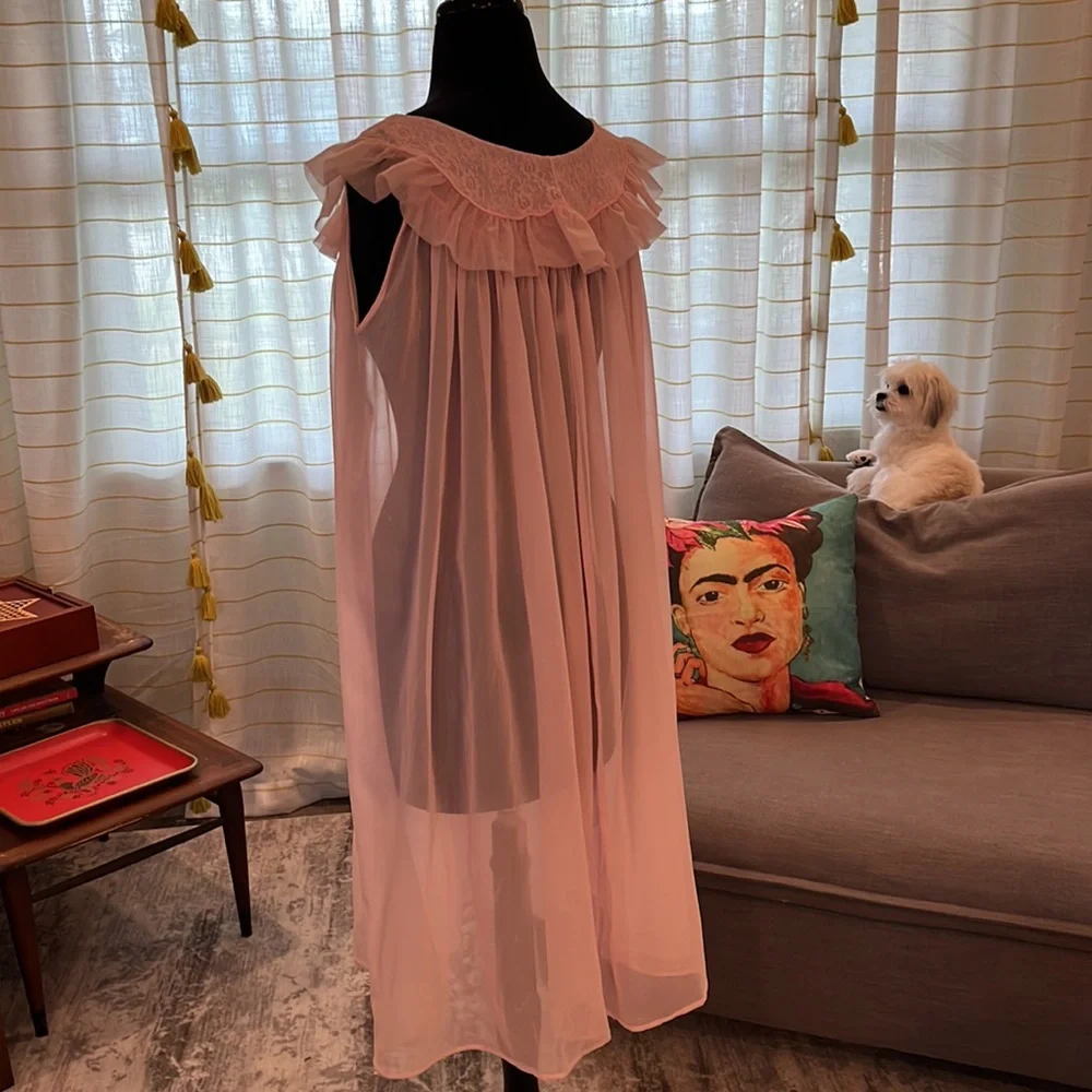 🎀 vintage nighty Barbie pink  B8 - Picture 4 of 7